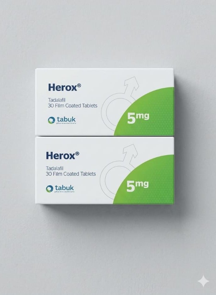 Tabuk Pack of 2 Herox Tablet 5 mg 30 Tablets - Image 1
