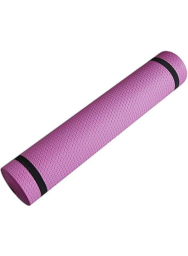 Nariele Dense Comfortable Foam Fitness Mat For Yoga 3Mm 6Mm (Pink) - Image 1