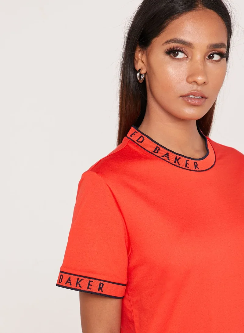 Ted Baker Renyaz Ribbed T-Shirt