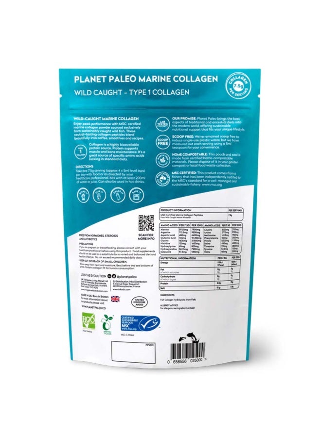 Planet Organic Planet Paleo Organic Marine Type 1 Collagen 225G - Image 3