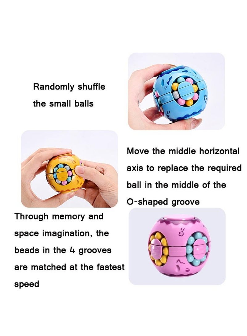 صندوق العاب المكعب السحري ألعاب تعليمية للأطفال إصبع الدورية الضغط العلوي المكعب السحري لعبة الطفل الكبار فنجر لعبة هدية - Image 4