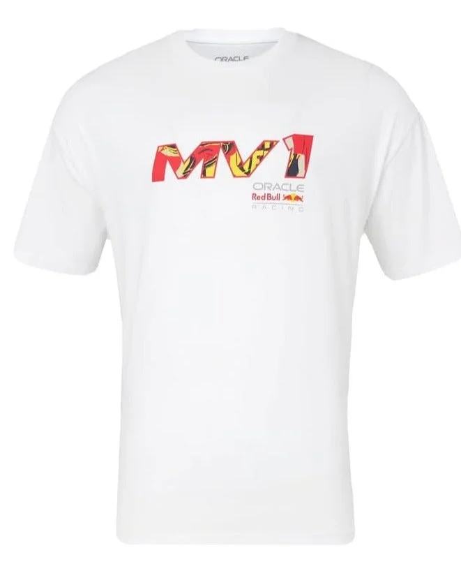 Red Bull Red Bull Racing Max Verstappen Pop Art Oversized T-Shirt