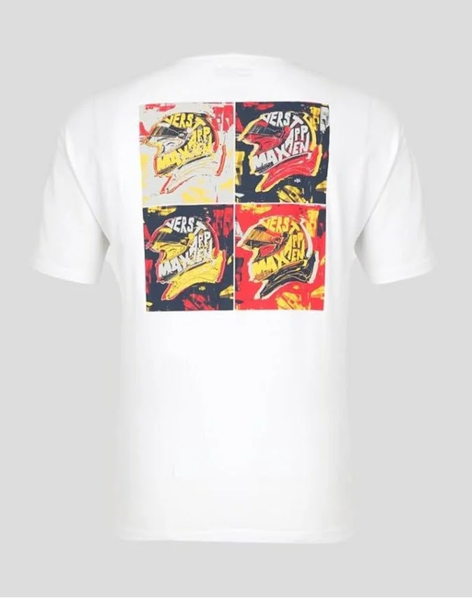 Red Bull Red Bull Racing Max Verstappen Pop Art Oversized T-Shirt