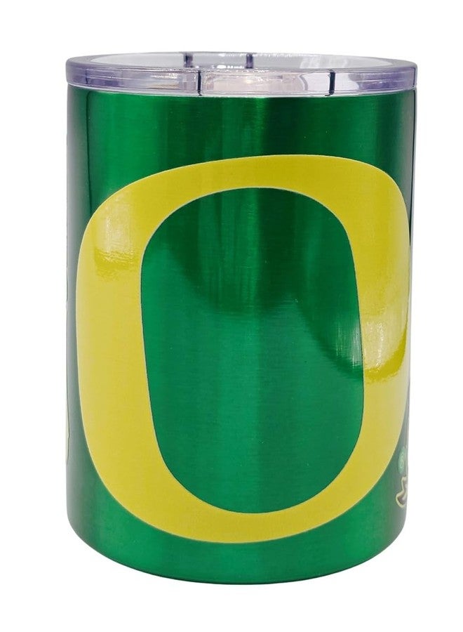 Logo Brands NCAA Hype Double Wall Vacuum Insulated 15oz Stainless Steel Mug (Oregon Ducks) - Image 2
