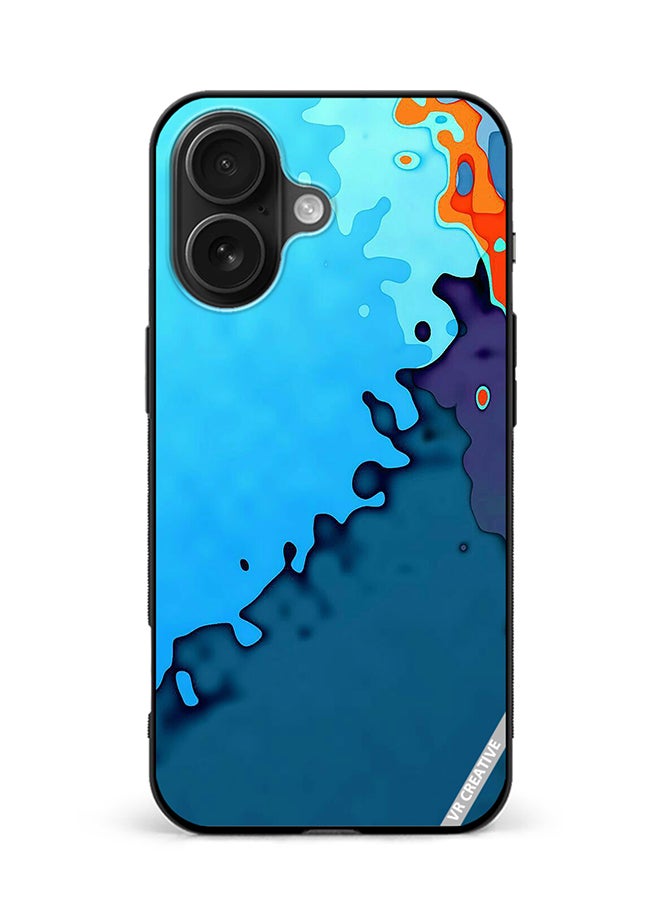 Protective Case Cover For Apple iPhone 16  Design Multicolour