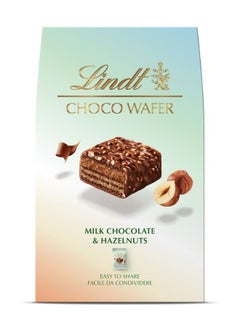 Lindt Chocolate & Hazelnut Wafer Bag 135g  - Image 1
