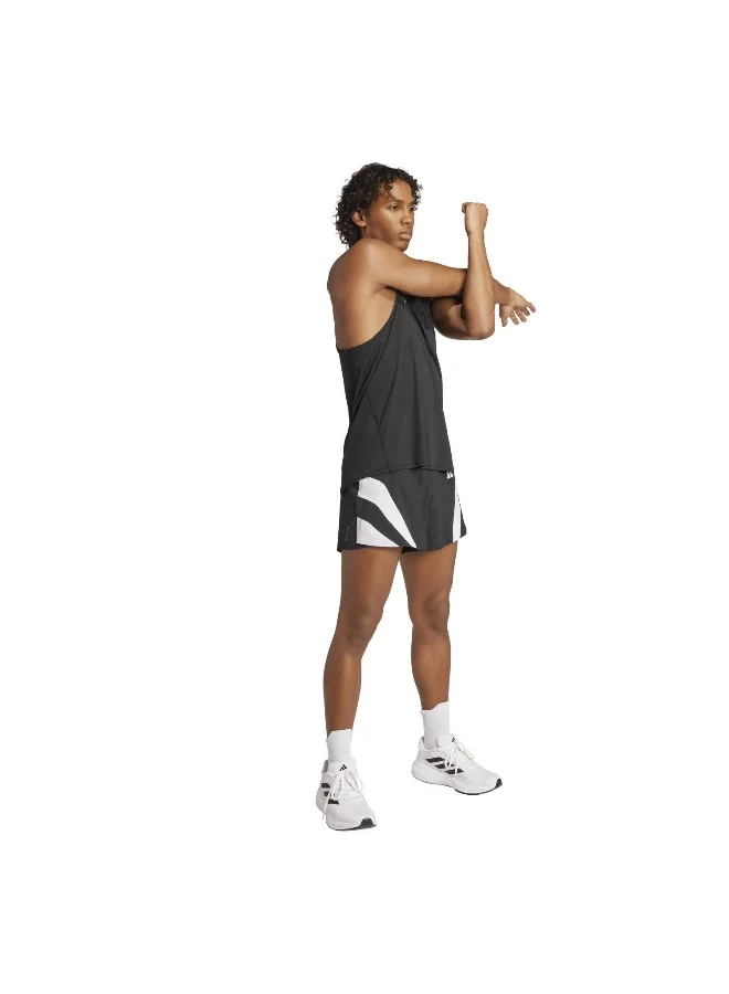 Adidas Adidas Adizero A Sht M M Black Running Shorts For Men