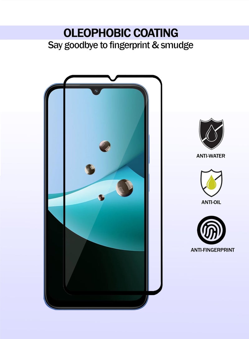 Xiaomi Redmi 15C Screen Protector - Premium Full Screen Tempered Glass For Xiaomi Redmi 15C, High Transparency, Delicate Touch, Anti-Explosion, Smooth Arc Edges, Easy Installation - Image 4