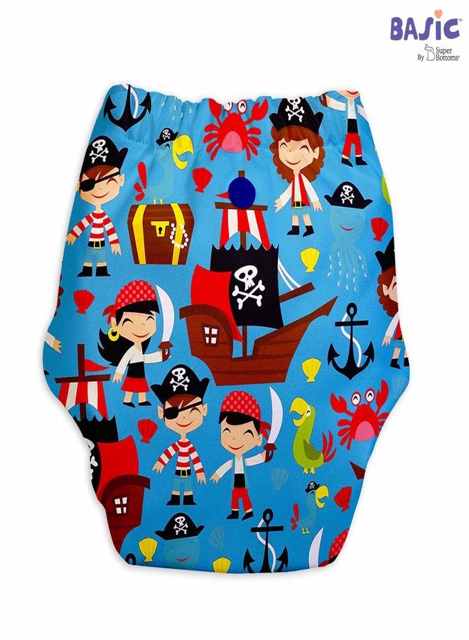 Superbottoms Basic Leakage-proof advanced cloth diapers for babies, High Absorbent 100% cotton 1 reusable diaper without soaker, washable cloth diaper 3M -3Years Adjustable, Reduces Rash - Image 2