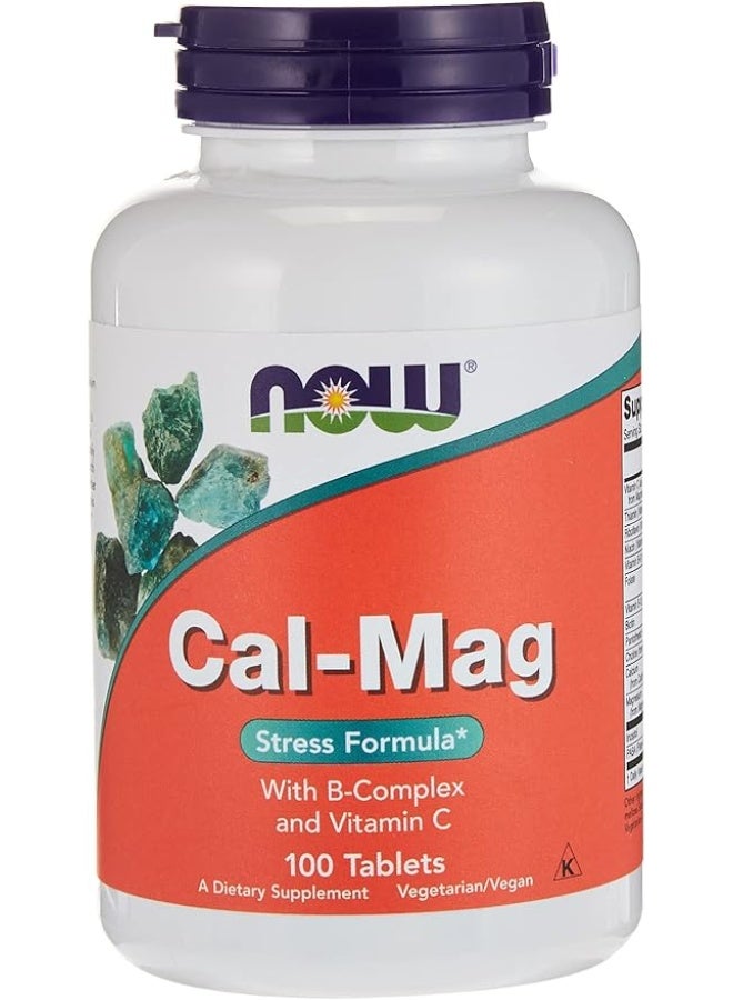 ناو أقراص ناو فودز كال-ماغ لتخفيف التوتر، ١٠٠ قرص