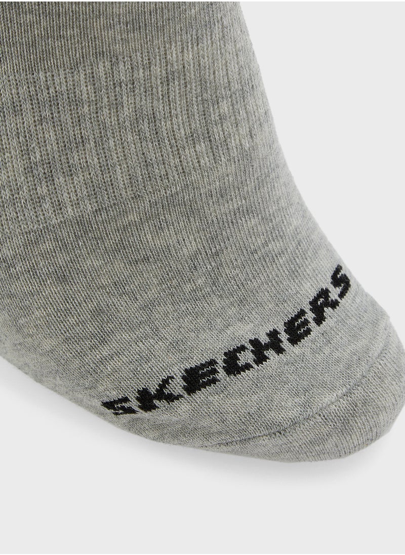 SKECHERS - 3 Pack No Show Socks - Image 1