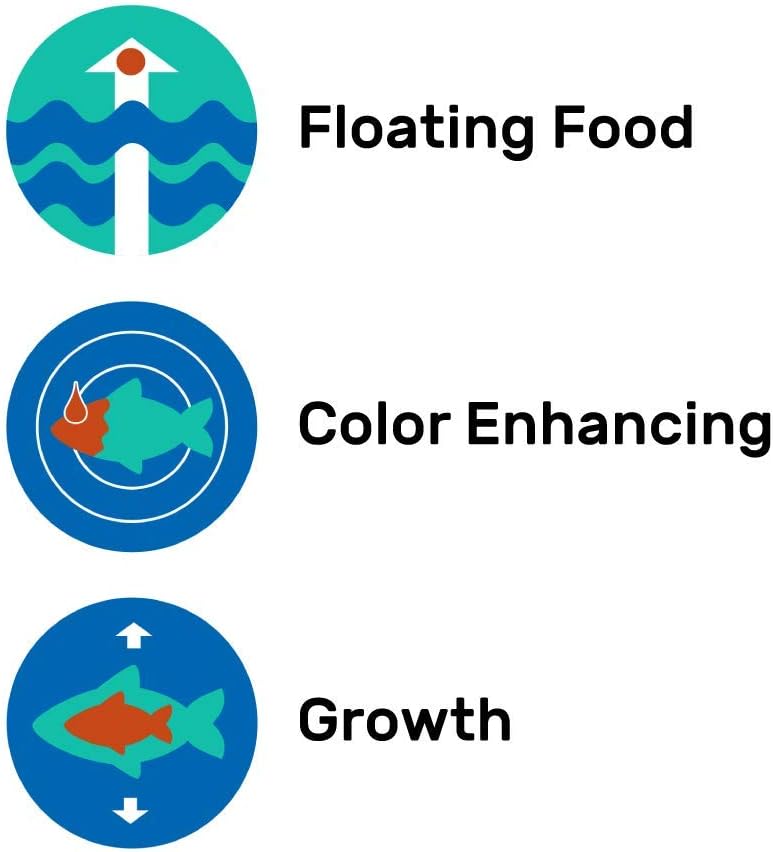 Hikari طعام سمك هيكاري سيكلد جولد ميني - 57 جرام كريات معززة للألوان لأسماك السيكلد والأسماك الاستوائية الكبيرة - Image 5