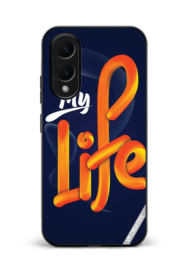 VR CREATIVE Protective Case Cover For Samsung Galaxy S25 Edge My Life Design Multicolour