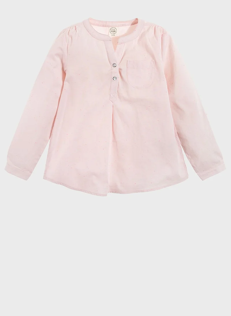 SMYK Kids Grandad Collar Shirt