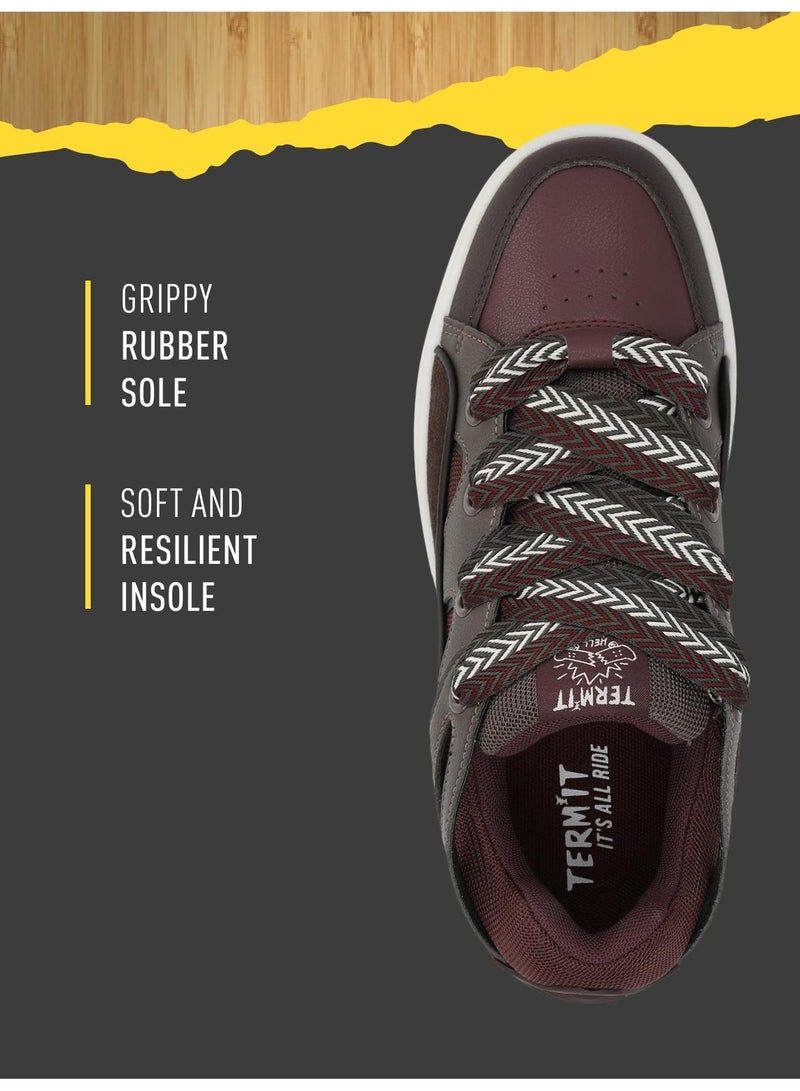 Termit Ollie Skate Ollie – Durable Rubber Sole, Secure Fit, Cushioned Insole, Stylish & Comfortable Shoes for Skaters - Image 3