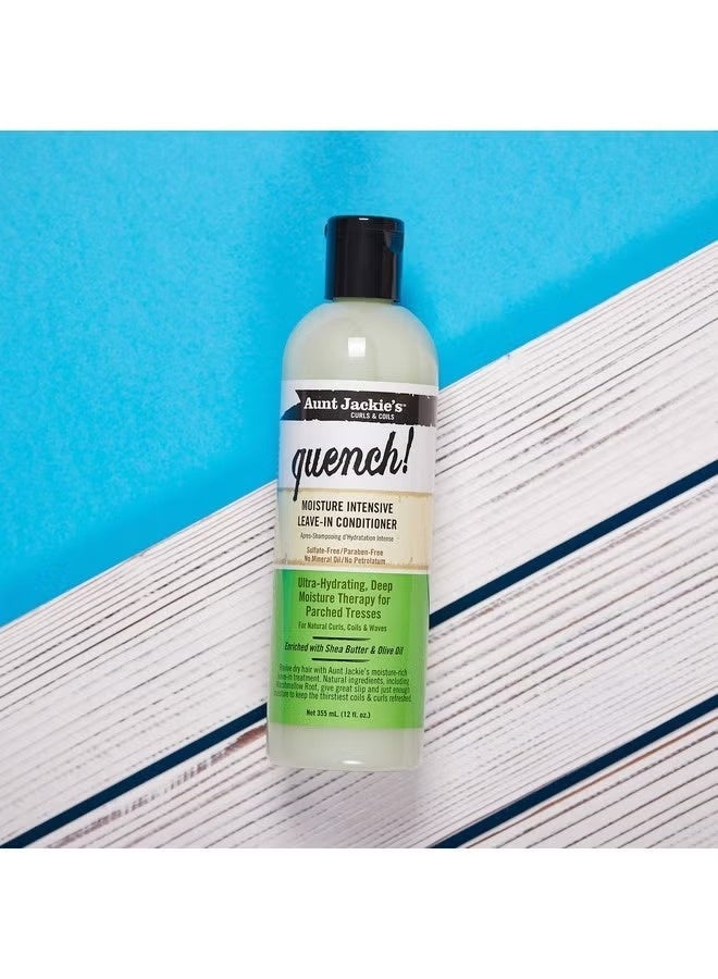 أنت جاكيز العمة جاكي ™يروي! بلسم مرطب يترك على الشعر - للشعر الجاف وتجعيد الشعر ، 355 مل - Image 3