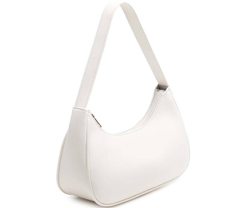WSRYDJDL Fashion shoulder Bag for Women's Cute Hobo Tote Handbag Mini Clutch Underarm Purse for Daily Use/Work/Travel/Casual Outings (Beige) - Image 3