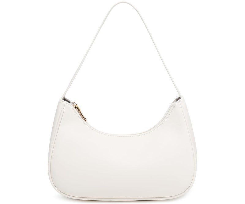 WSRYDJDL Fashion shoulder Bag for Women's Cute Hobo Tote Handbag Mini Clutch Underarm Purse for Daily Use/Work/Travel/Casual Outings (Beige) - Image 1