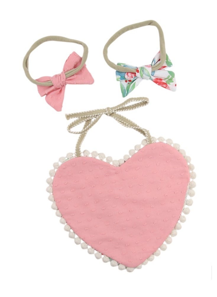 Bambimici - Amara Heart Shaped Baby Bib and Ribbon Bow Headband Set - Floral Blue - pzsku/Z71ADB500AF59AE5D3B4DZ/45/_/1736395345/51047da7-3c2b-4fa6-854d-8e1967296079