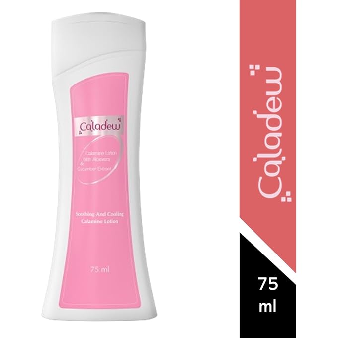 ETHIGLO Caladew Calamine Lotion with AloeVera & Cucumber Extract - 75ml : Pack of 2 - Image 2