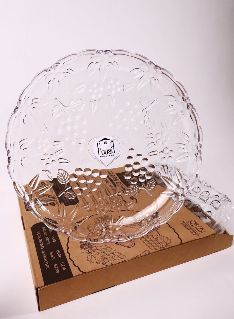 صنيه دائريه - عنب  - اكريليك ضد الكسر - Image 2