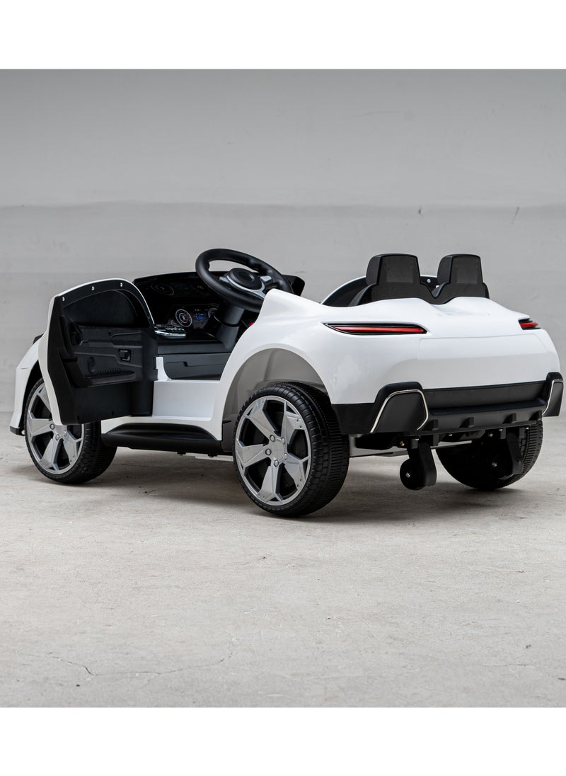 FUN MOMENT Luxury Electric Ride-On Car with 2 Seats and Sound Effects  - Image 4