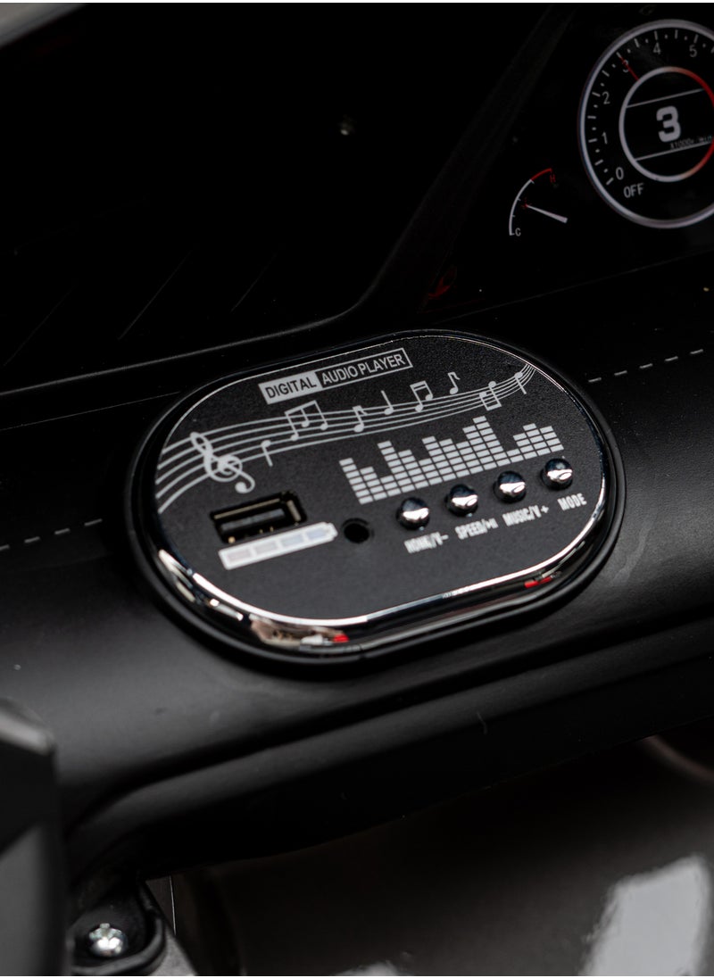 Luxury Electric Ride-On Car with 2 Seats and Sound Effects