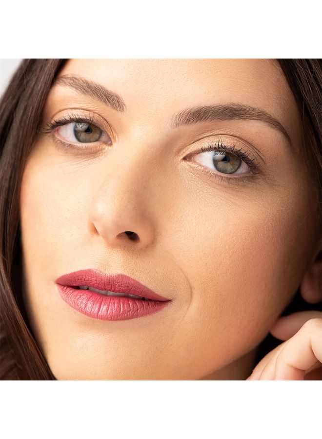 True + Luscious Super Moisture Lipstick – Clean, Vegan and Cruelty Free – Lasting Hydration for Dry Lips with a Satin Finish – Wild Rose - Image 3