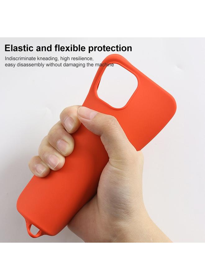 S-TOP Case For iPhone 14 Plus Solid Silicone Phone Case - Image 4