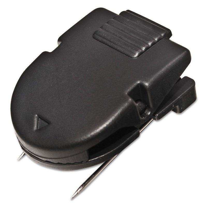 Advantus 75344 Fabric Panel Wall Clips, Standard Size, Black, 20/Box - Image 3