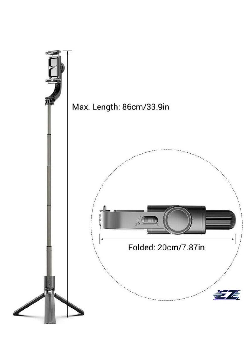 ELTRAZONE Gimbal Stabilizer for Smartphone – Hand Grip with Bluetooth Remote Control for Perfect Selfies  Steady Shots - Image 3