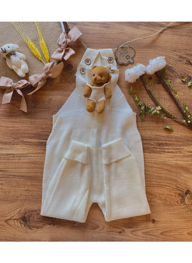 Harmandar - Teddy Bear Baby Romper - Image 1