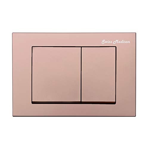 Swiss Madison Well Made Forever SM-WC002R Actuator Flush Plate, Rose Gold - Image 1