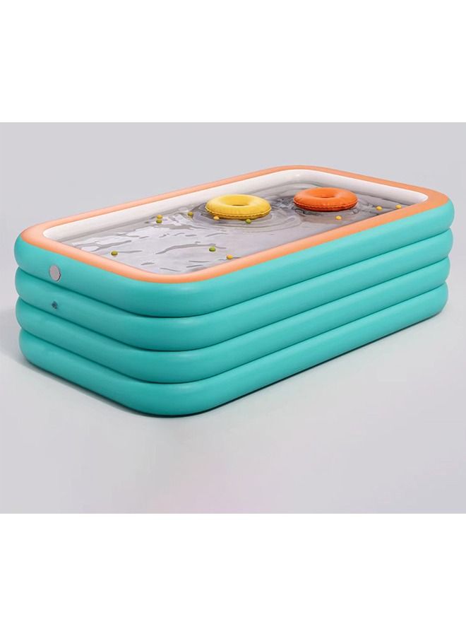 NKX Inflatable 4 Layer Swimming Pool 150 CM - Image 1