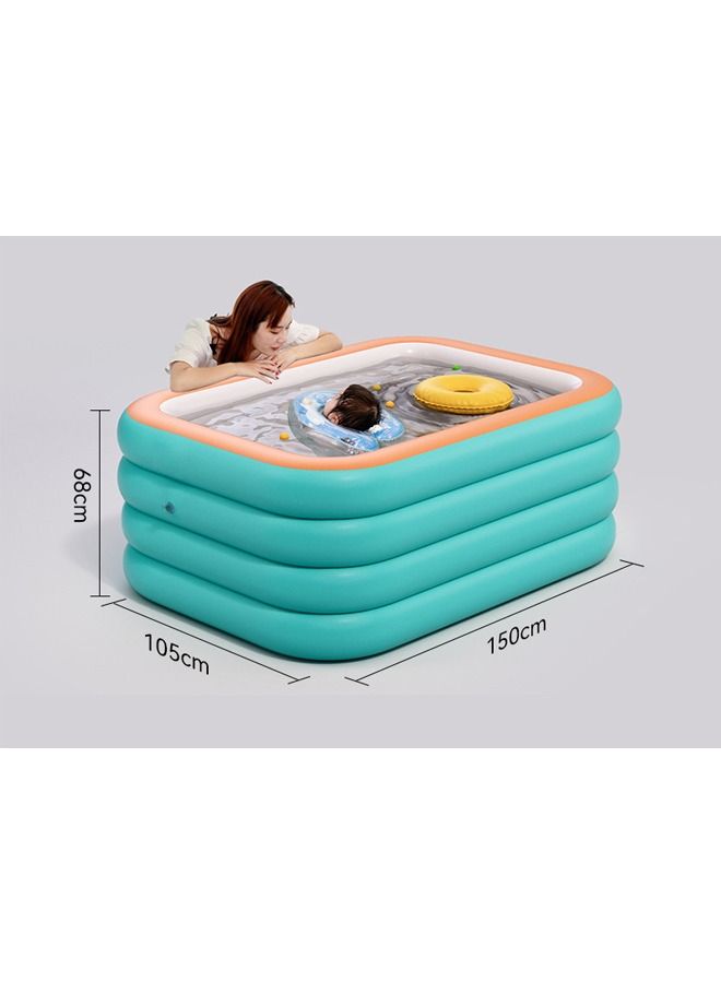NKX Inflatable 4 Layer Swimming Pool 150 CM - Image 2
