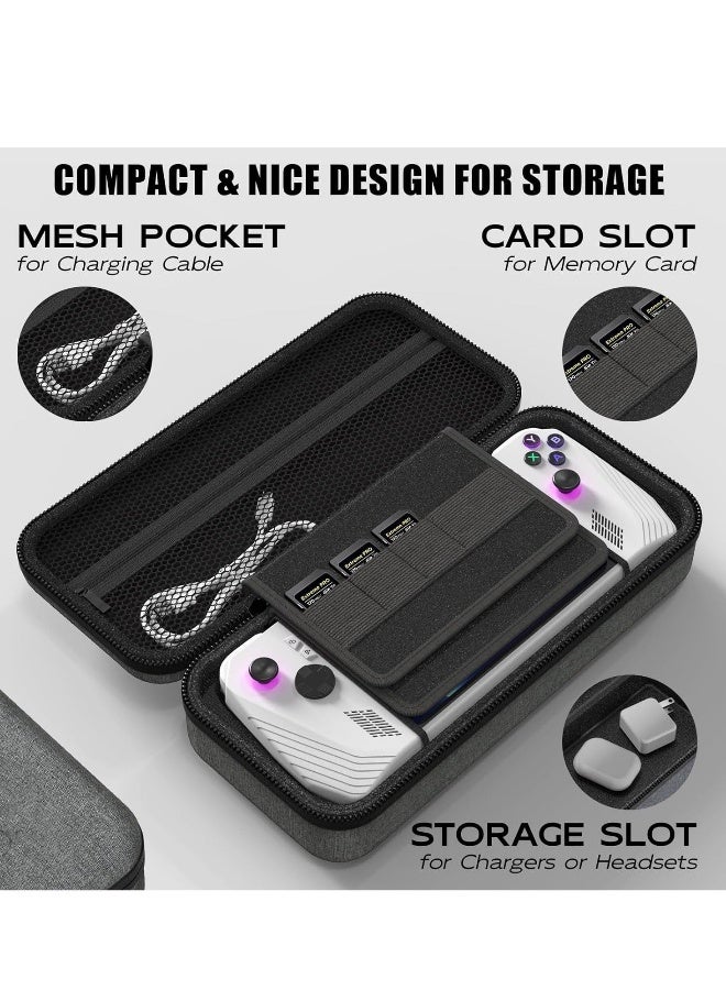 Hard Carrying Case for ASUS ROG Ally, Waterproof Storage Bag Ally Gaming Consoles Handheld and Accessories, Travel  - Image 4