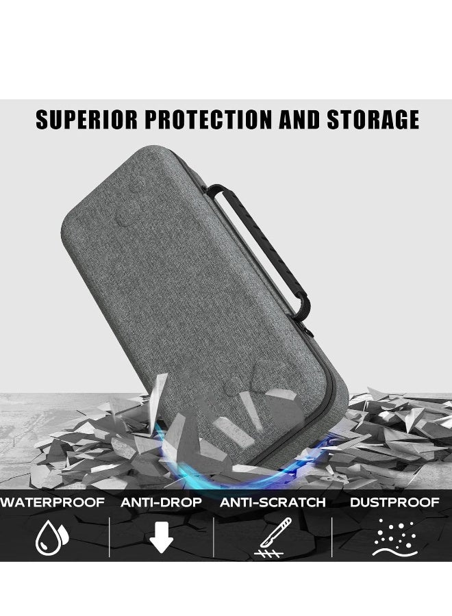 Hard Carrying Case for ASUS ROG Ally, Waterproof Storage Bag Ally Gaming Consoles Handheld and Accessories, Travel  - Image 3