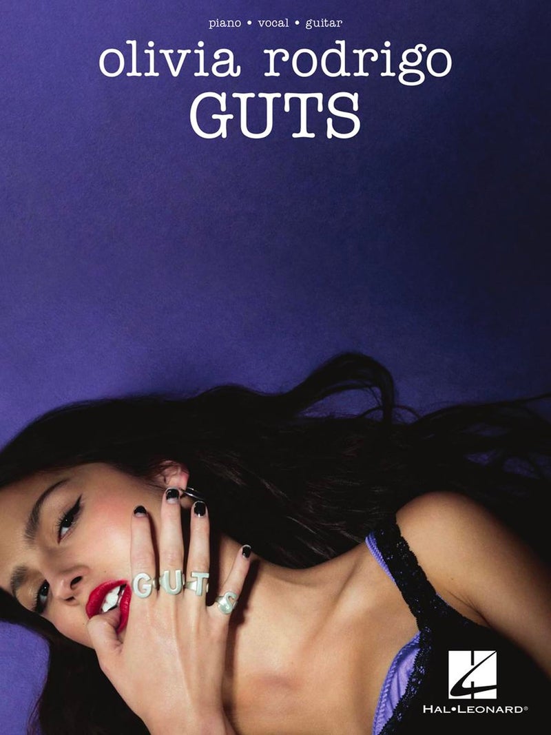 Hal Leonard Olivia Rodrigo - Guts Piano/Vocal/Guitar Songbook | 12 Pop Hits for Singers and Musicians | Sheet Music for Piano Voice and Guitar | Music Book for Teen Fans Students and Music Teachers - Image 4