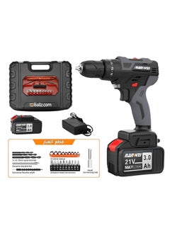 Wireless Nanwei Impact Drill 21 Volts 2 Batteries