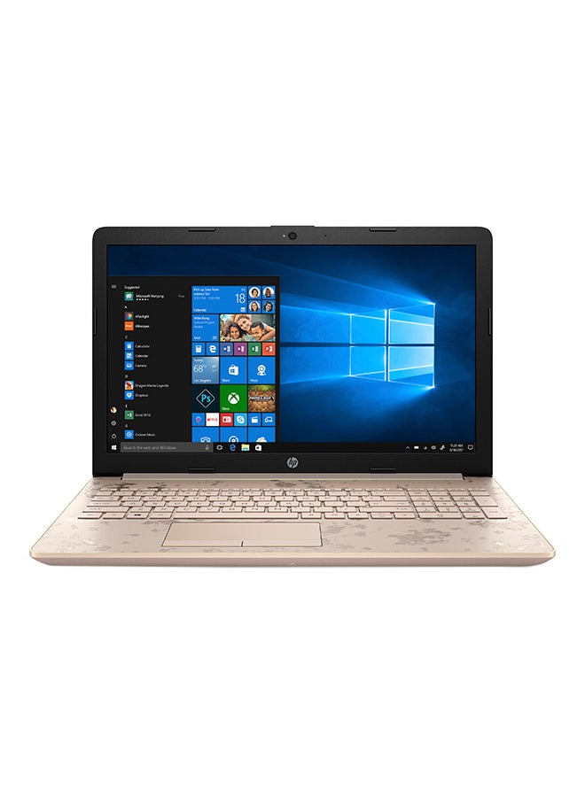 HP (Upgraded Version) 15-DA1003NE Notebook Laptop With 15.6-Inch Display,Core i5 Processor/4GB RAM/1TB HDD/NVIDIA 4GB GeForce MX130 Graphic Card With Gold - Image 1
