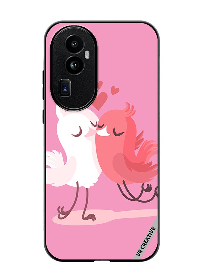 VR CREATIVE Protective Case Cover For Oppo Reno 10 Pro Plus Love Birds Design Multicolour - Image 1