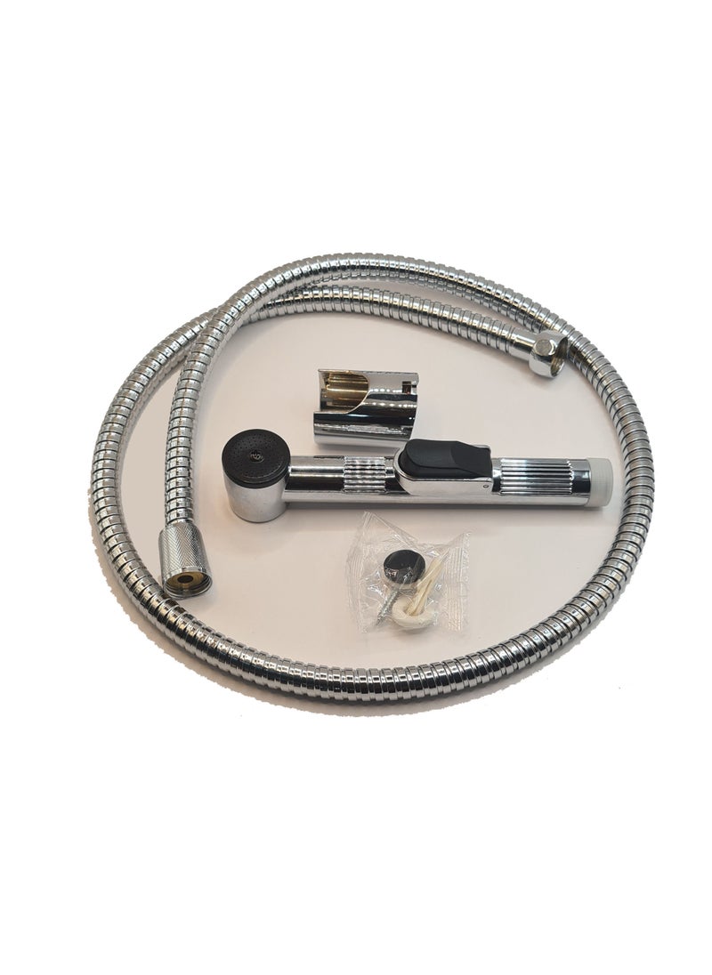 Kana Shattaf Handshower With Hose Silver  - Image 1