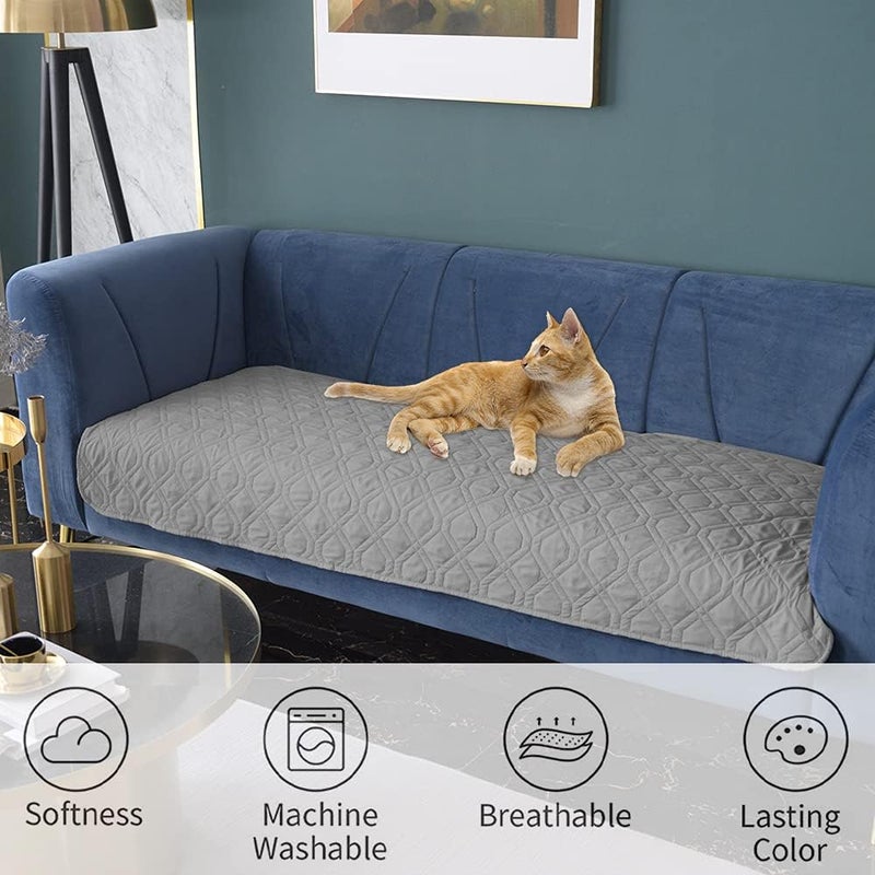 Ameritex Waterproof Dog Bed Cover Pet Blanket for Furniture Bed Couch Sofa Reversible - Image 2