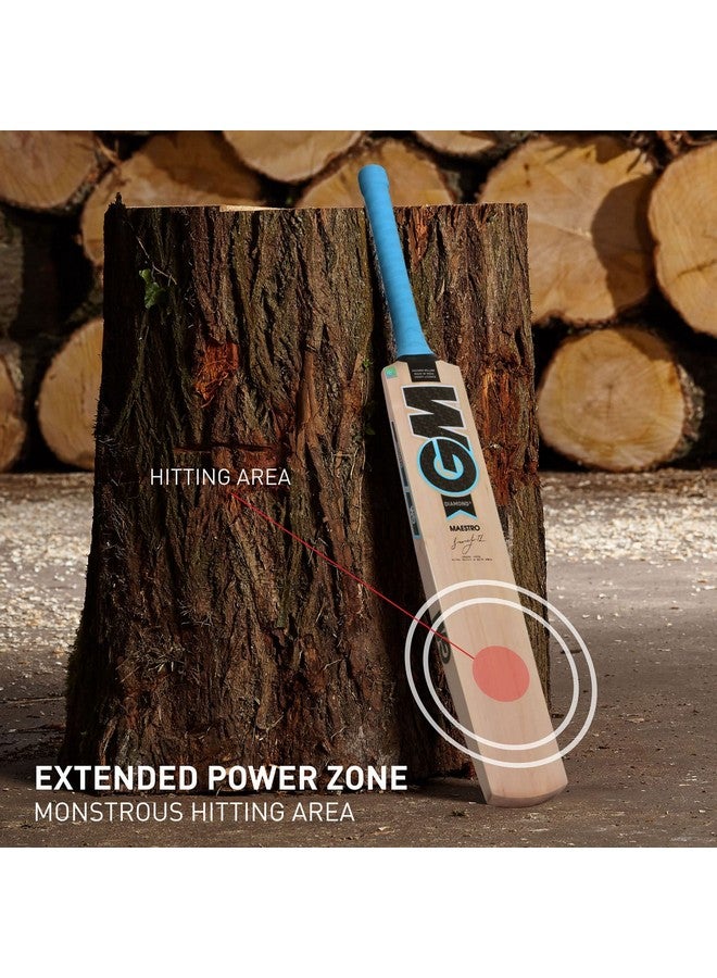 GM 1601973 Wood Diamond Cricket bat Maestro, Mens - Image 2
