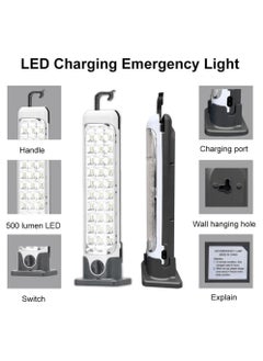 LSJY Multifunctional Rechargeable Emergency Flashlight for Emergencies, Power Outages, Camping, Housework LJ-8830  - Image 3