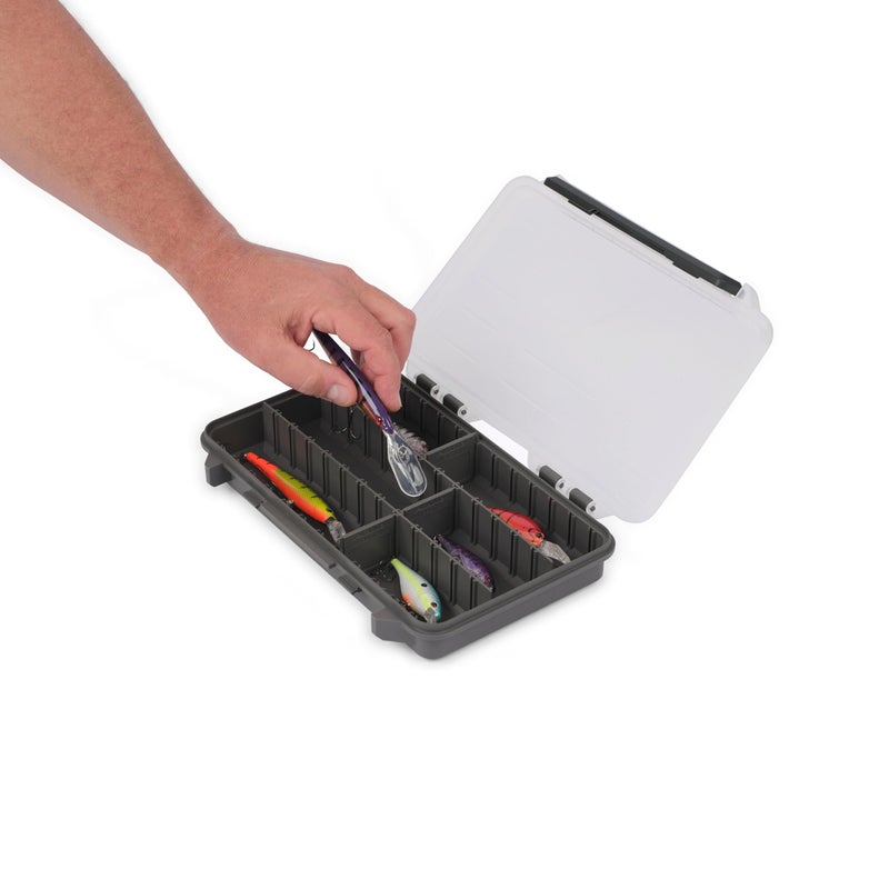 Plano StowAway 3600 Stow Tackle Box with Corrosion-Preventive Rustricor, 4-Pack, Single Latch Design, Transparent DuraView Lid, Stackable Storage for Fishing Bait, Lures and Gear - Image 4
