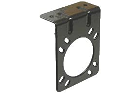 POLLAK Black-Coated Mtg-Brkt- For 7-Way Rv Socket (Pack of 1) - Image 5