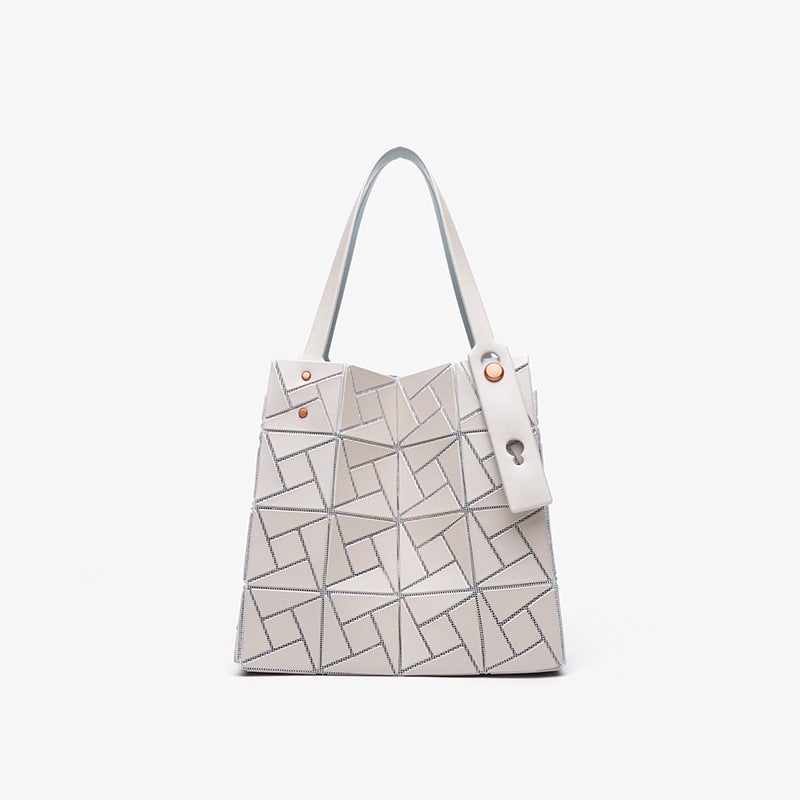 2025 Spring/ Style Diamond Geometric Bag With Colorful Studs Mini Small Box Handbag Tote Bag Diamond Women'S Bag - Image 2