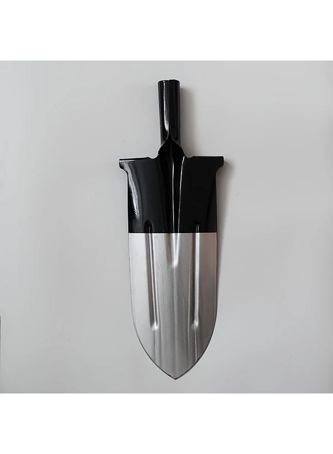 Heavy Duty Manganese Steel Garden Shovel With Ergonomic Wooden Handle 1pc - Image 1