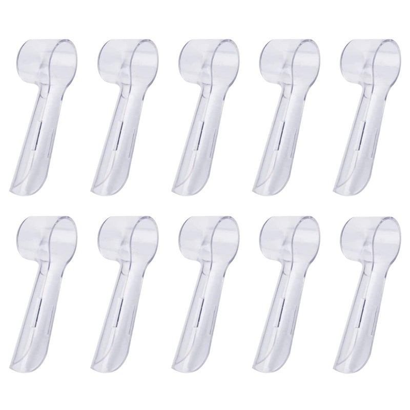 LazyMe Toothbrush Cover for Oral-b, Electric Toothbrush Replacement Heads Cover for Home and Travel (10 Pcs) - Image 1
